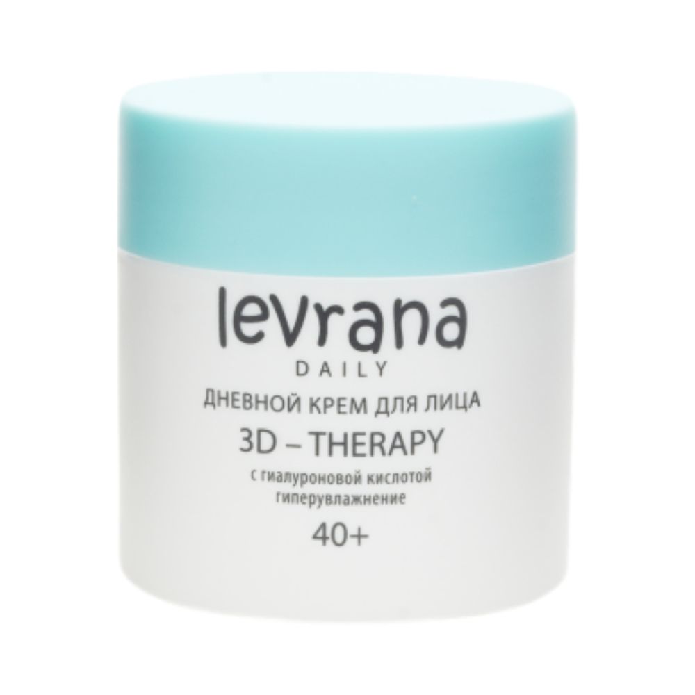 Daily 40+ Дневной крем для лица увлажняющий с гиалуроновой кислотой 3-D терапия 50 мл (Levrana) Daily 40+ Дневной крем для лица увлажняющий с гиалуроновой кислотой 3-D терапия 50 мл (Levrana)