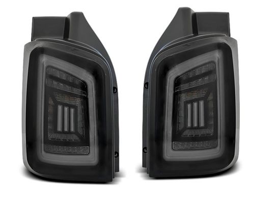 Задняя оптика SMOKE BLACK WHITE LED для VW T5