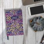 Ежедневник датированный 2022 А5 138x213 мм BRAUBERG "Vista", под кожу, "Lettering", 112847