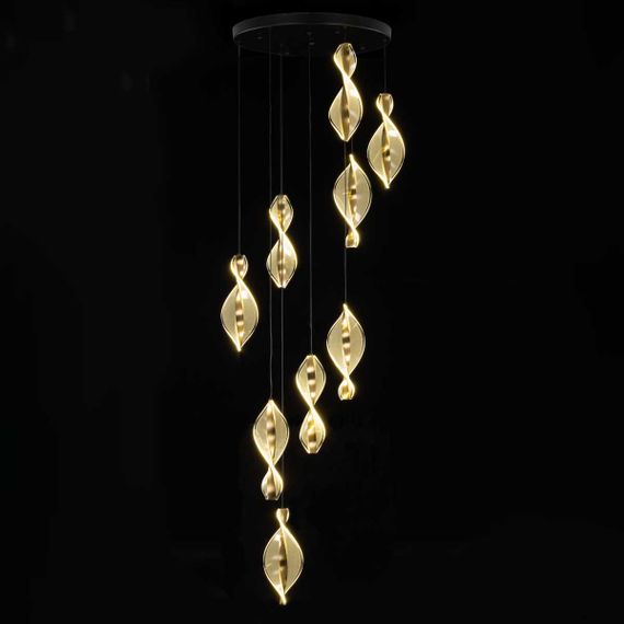 Подвесная светодиодная люстра Citilux Vind CL214091