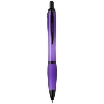 Nash шариковая ручка из переработанного пластика с черной отделкой (черные чернила)