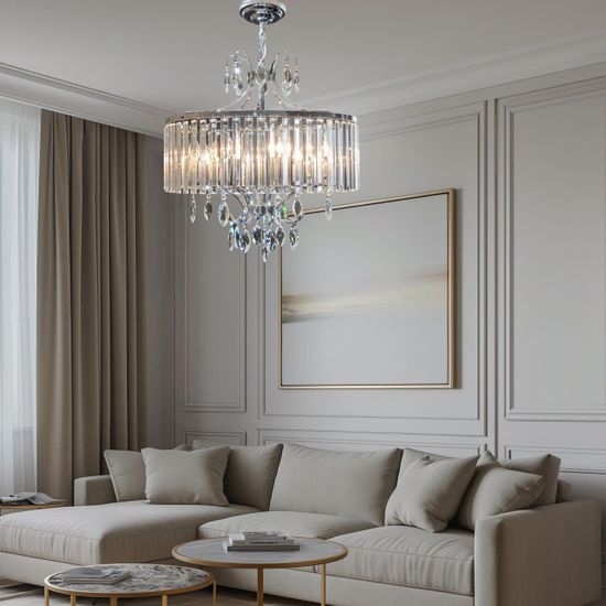 CL335181 Инга Хром Св-к Люстра