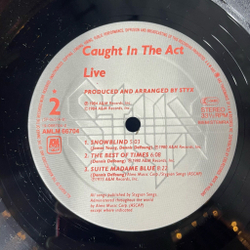 Винтажная виниловая пластинка LP Styx Caught In The Act Live (Holland 1984) Snowblind
