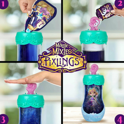 Кукла MAGIC MIXIES Pixlings Galaxy Hair (DEERLEE кукла +питомец)