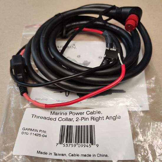 Кабель питания угловой 2 метра Garmin LiveScope, GPSMAP 6xxx / 7xxx / 8xxx (010-11425-04)