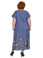 Юбка летняя джинсовая Варвара