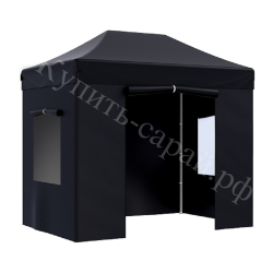Быстросборный шатер Helex 3x2 м black