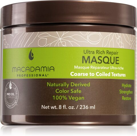 Macadamia Natural Oil Ultra Rich Repair - глубоко восстанавливающая маска для поврежденных волос /   236  ml  / GTIN 815857012546