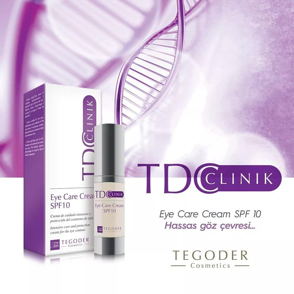 Крем для глаз омолаживающего действия SPF-10 Eye Care Cream Clinik