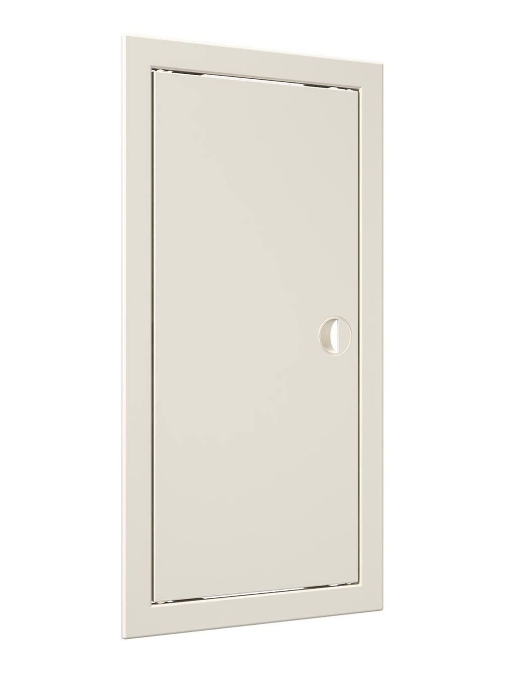 Люк ревизионный ЛР фланец 196х396 ручка 218х418 пластик Ivory EVECS