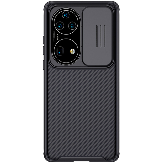 Чехол усиленный от Nillkin для Huawei P50Pro, серия CamShield Pro Case с защитной шторкой для камеры