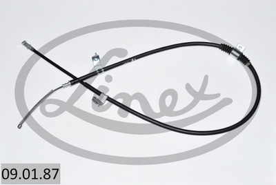 LINEX - 090187-LIE - Cable Pull, parking brake