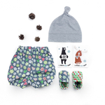 Комплект – блумеры, шапочка и моксы