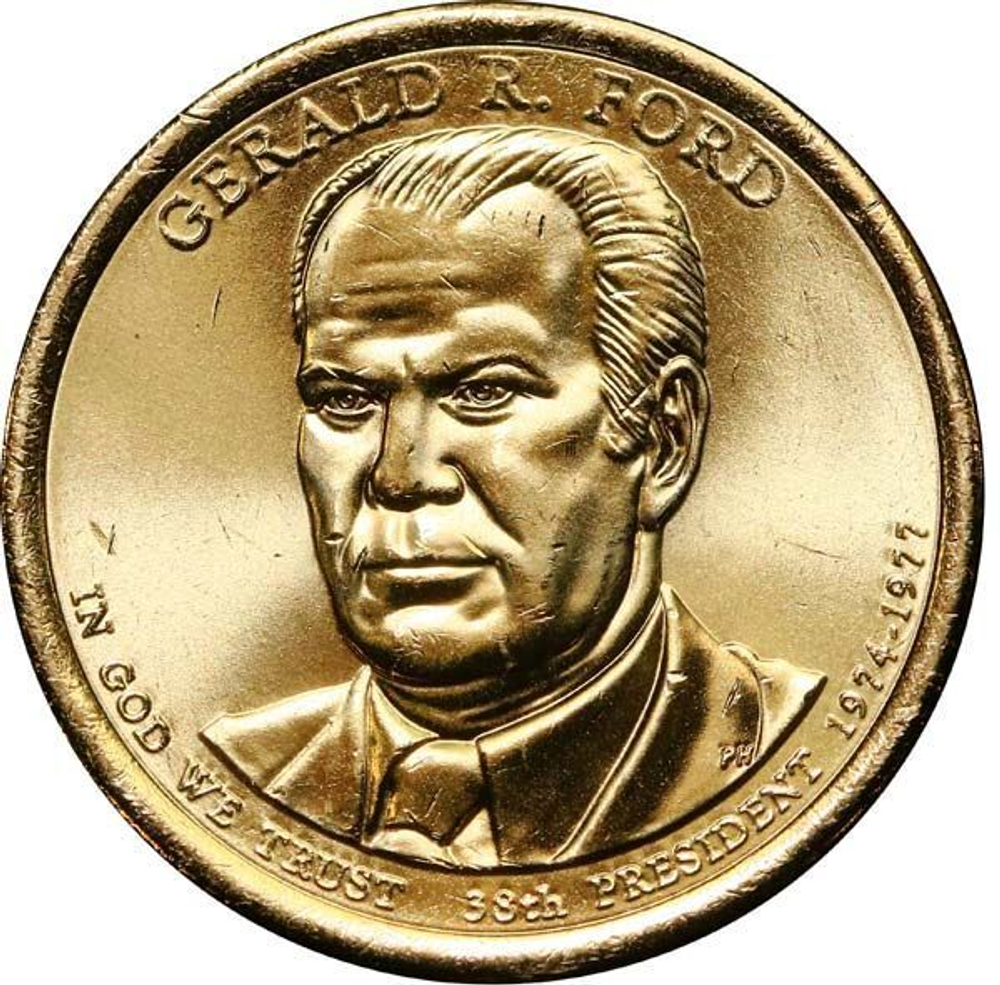 USA 1 Dollar Presidential Gerald R. Ford 2016 – Philadelphia (P)