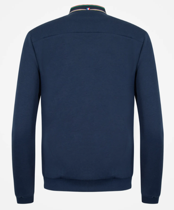 Женская Кофта теннисная Le Coq Sportif Saison FZ Sweat Bomber No.1 W - небесный