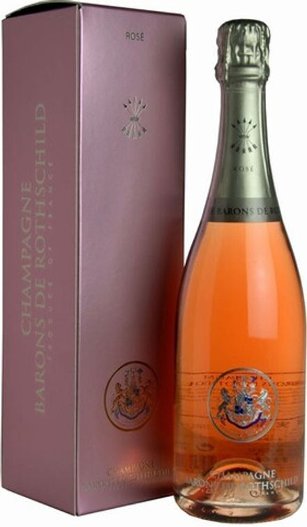 Шампанское Baron de Rothschild Rose gift box, 0,75 л.