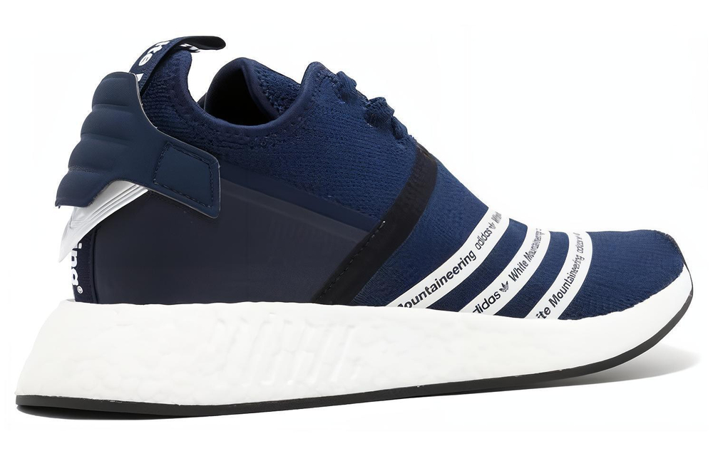 Кроссовки Adidas Originals Nmd_R2 White Mountaineering Navy