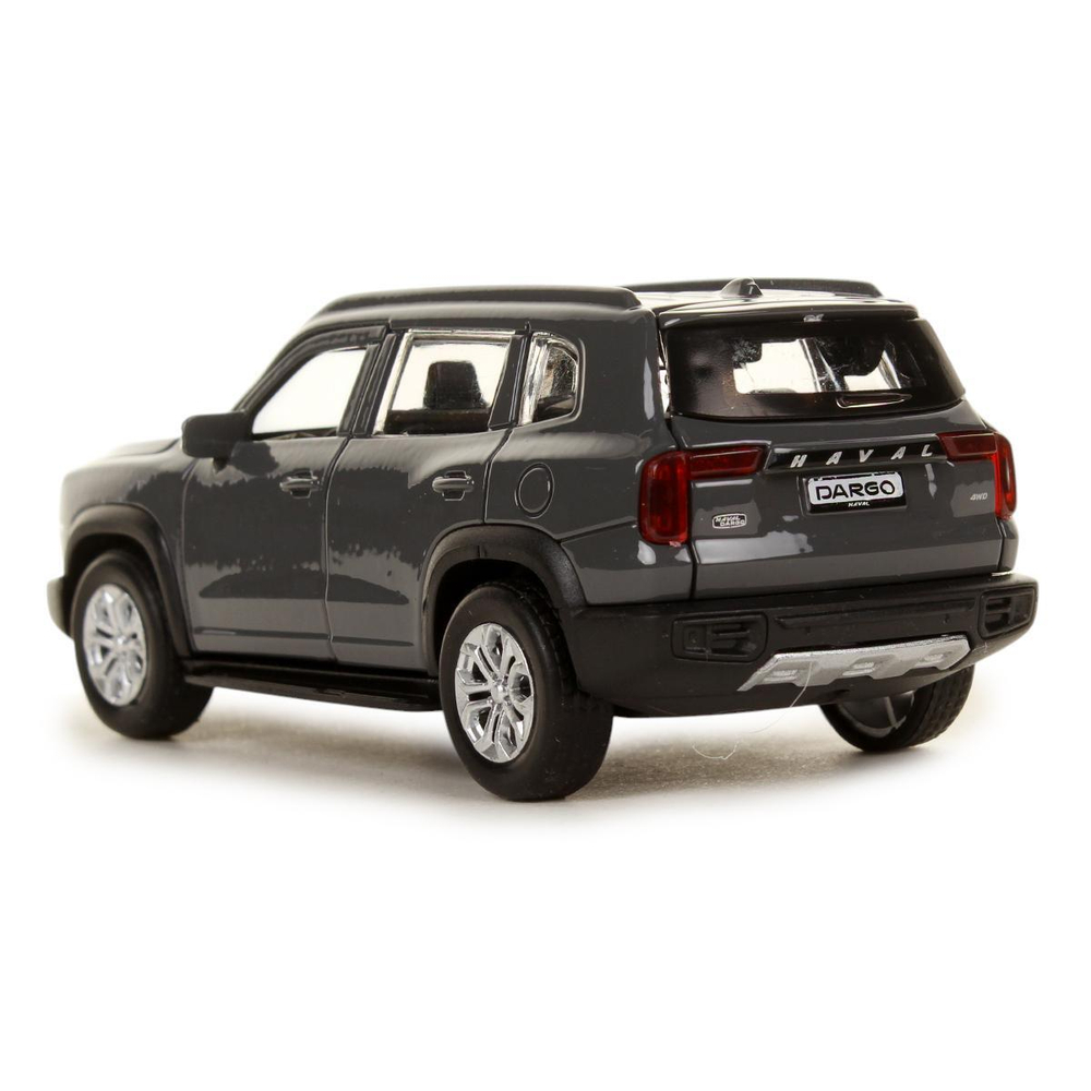 Модель ин. мет. "Haval Dargo" 12см, дв, багаж, темно-серый, в коробка DARGO-12-GY (Технопарк)