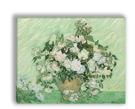 "Розы", Ван Гог, Винсент, картина (репродукция)