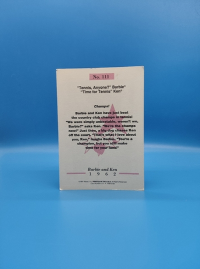 Аксессуар винтажная карточка Барби 90х 03964