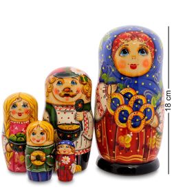 МР-24/ 34 Матрешка 5м «Анастасия с баранками»