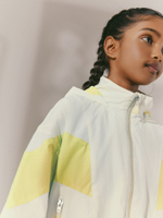 Куртка непромокаемая с капюшоном для девочки Next E33-632, Белый