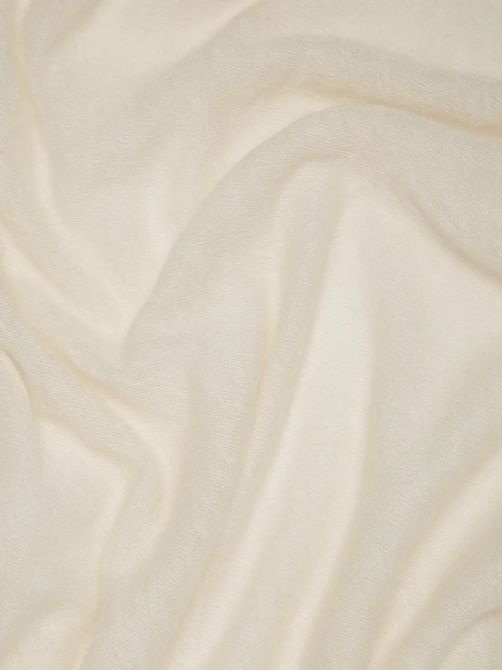 Massimo Dutti Шарф из 100% кашемира, кремовый