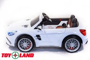 Детский электромобиль Toyland Mercedes-Benz SL65 белый