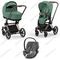 Детская коляска Cybex Priam IV 3 в 1 Leaf Green шасси Rosegold