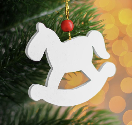 "Лошадка" 0,5×8×7 см , дерево