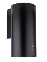 Вытяжка цилиндрическая пристенная MACBI B-TUBE39 (BLACK) черный, D150мм, 1200 м3/ч, пристенная, мотор 230Ватт, металл 39см, кнопочное управление