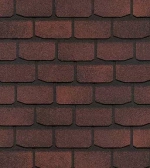 Гибкая черепица Docke PREMIUM Двухслойная "Женева" Чили 3,1м2