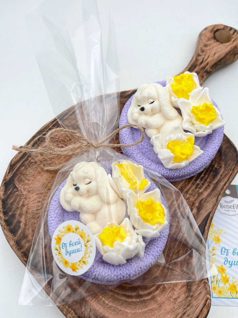 Мыло «Зайчик весенний, вайлет»