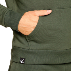 Мужская кофта теннисная Quiet Please ReadyToServe Hoody Men - Khaki, Yellow