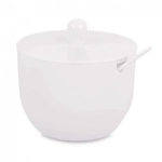 Сахарница Джелли 0,39л (с ложкой)(белый)