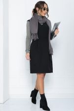 Платье Кембридж (черное) П12078 LT Collection