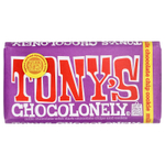Tony's Chocolonely, батончик из молочного шоколада с крошкой из темного шоколада и печеньем, 180 г (6,35 унции)