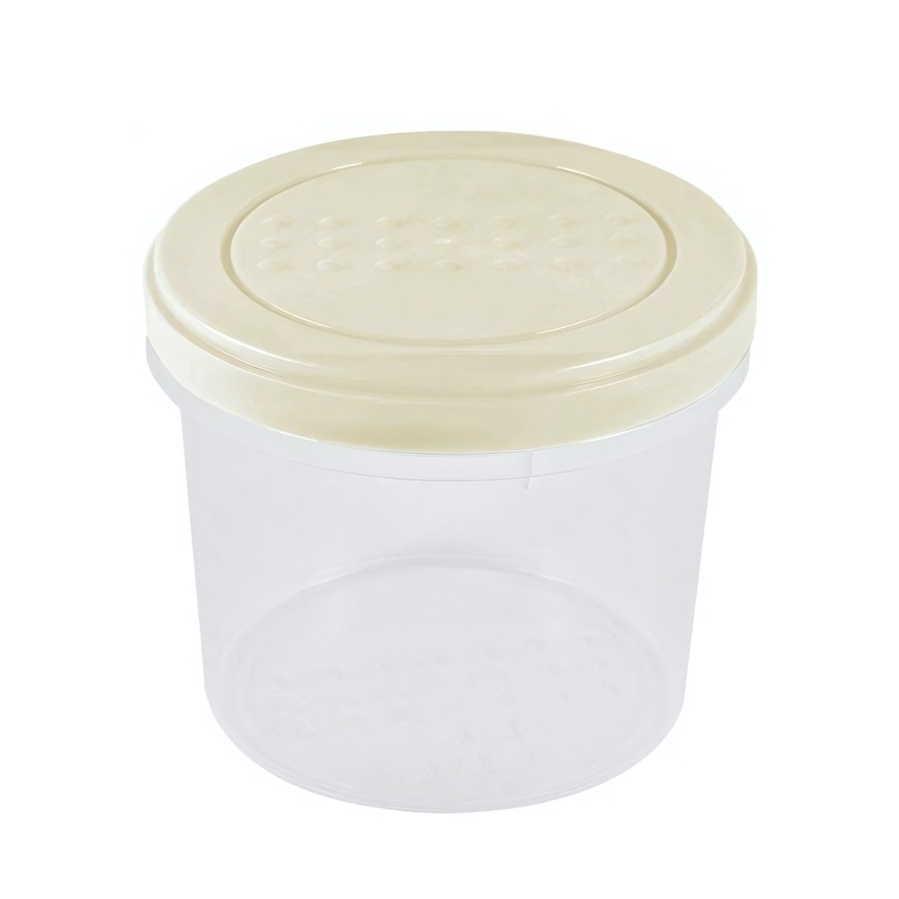 Банка с завинчивающейся крышкой "Asti" 0,7л (светло-бежевый)