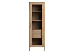 Витрина Type oak стеклянная высота 200 см R (натуральный дуб)