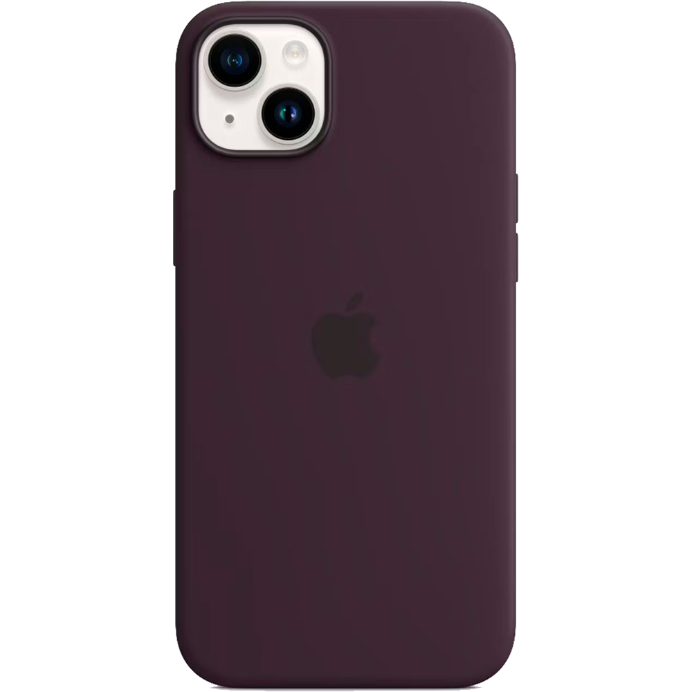 Силиконовый чехол с поддержкой MagSafe Apple Silicone Case для iPhone 14 Plus, Elderberry (Черничный)