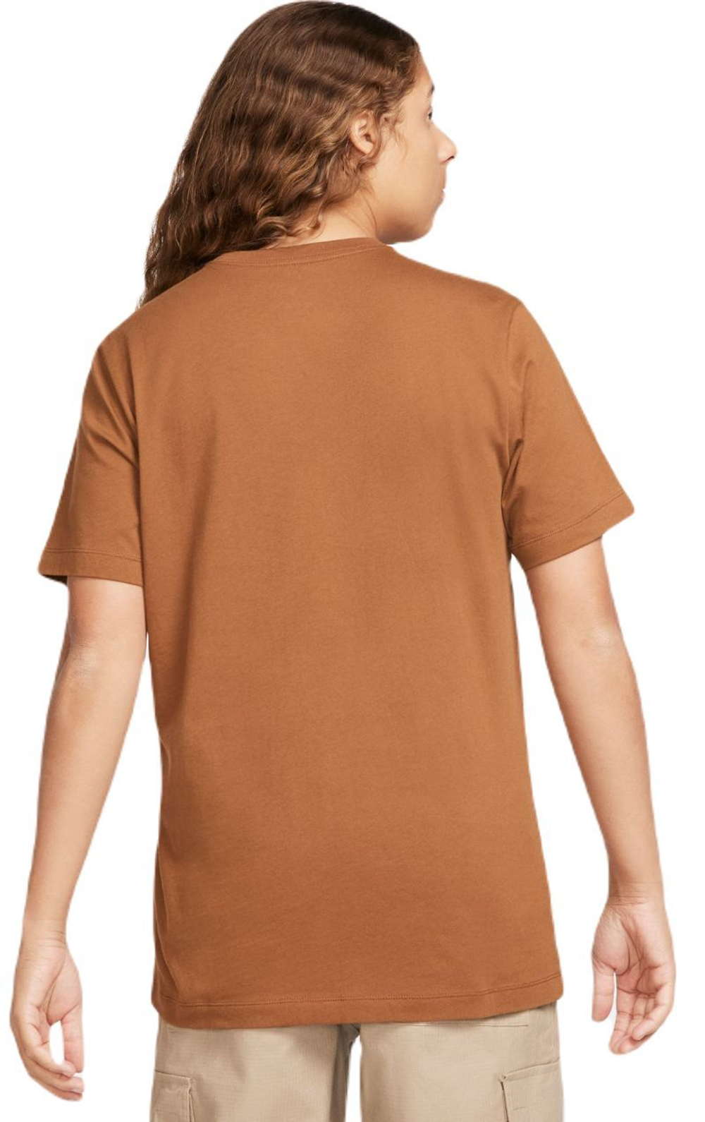 Теннисная футболка Nike Sportswear Club T-Shirt - Brown