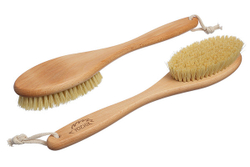 YOZHIK Massage brush (XL Light class, natural tampico fiber)