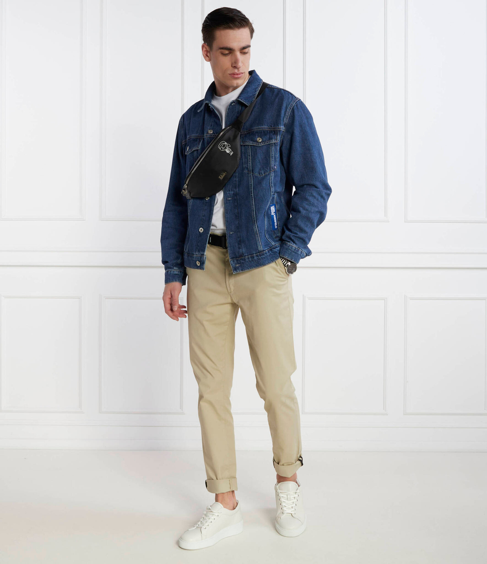 Джинсовая куртка Karl Lagerfeld Jeans - темно-синий(240D1404)