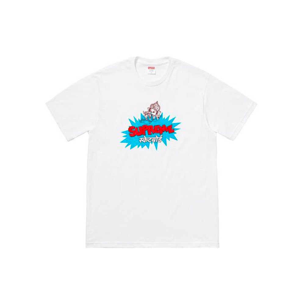 Supreme SS18 Ganesha Tee White T