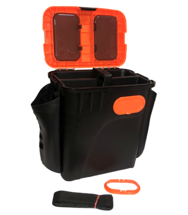Ящик зимний Aquatech 1870-P (Полный комплект) Черно-Оранжевый 335*235*390