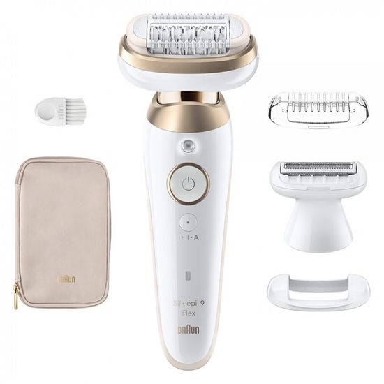 Эпилятор Braun Silk-epil 9 Flex SES 9-041 Gold 3D 360°