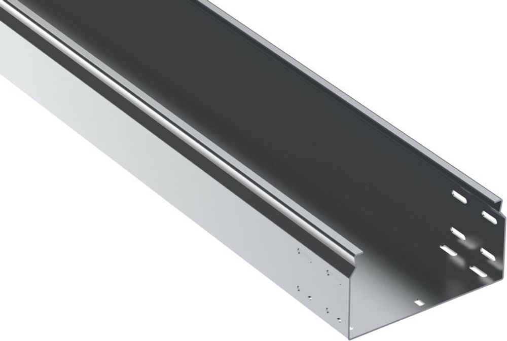 Лоток листовой неперфорир. 100х200 L3000 сталь 2.0мм ESCA 7 IEK CLN10-100-200-200-3