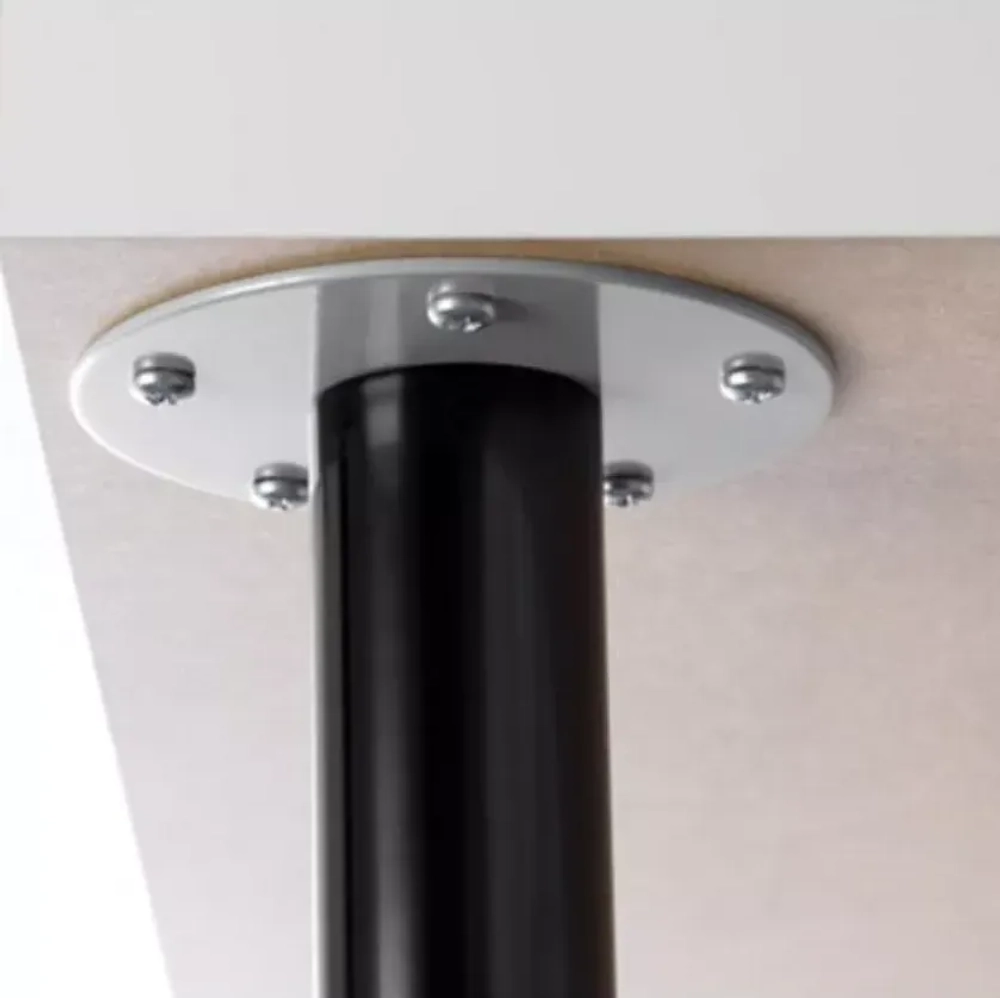 Ножка металлическая "Bordsben" для стола, 70 см, черный