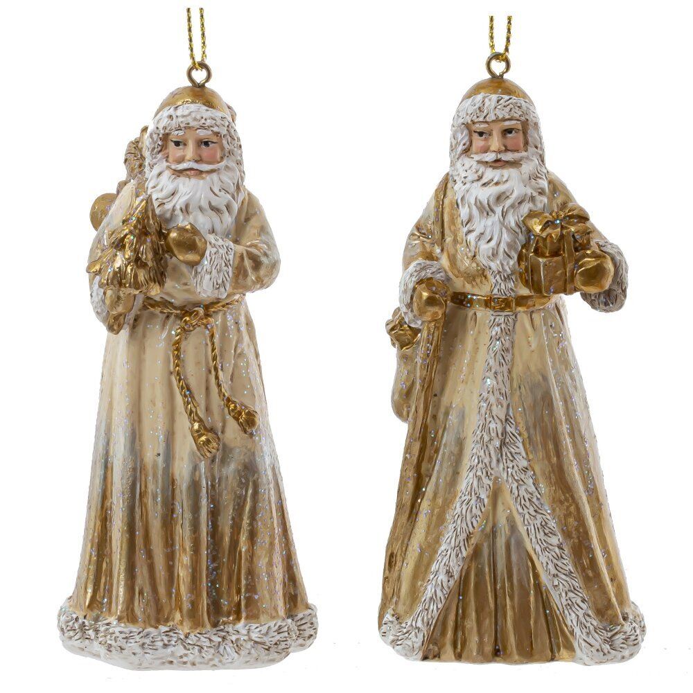 GAEM Фигурка декоративная подвесная "Дед Мороз", L5 W4 H11 см, 2в.