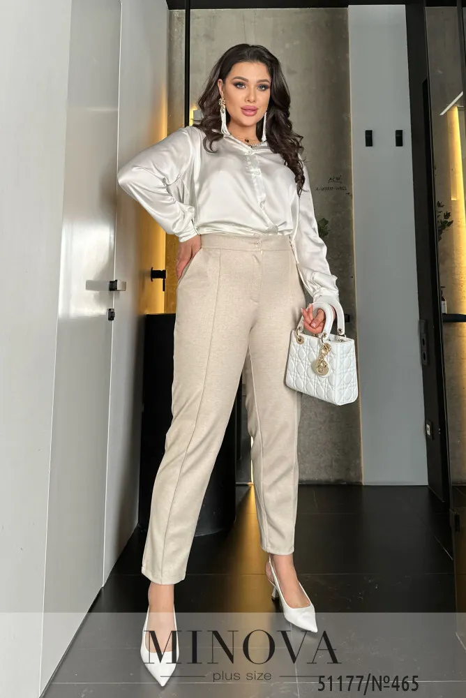 Брюки 465-бежевый Minova
